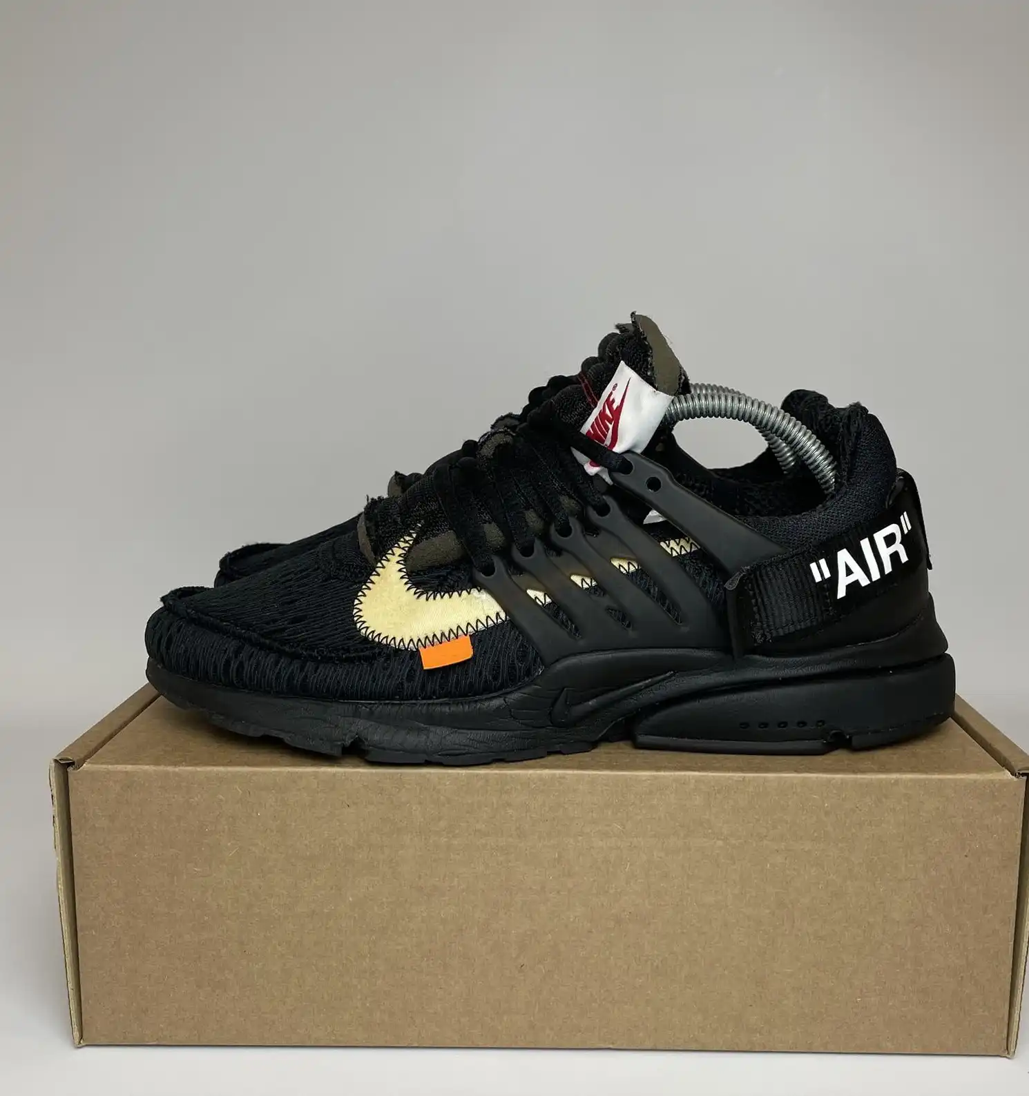 Nike Air Presto Off-White Black (2018) (No Box) UK7