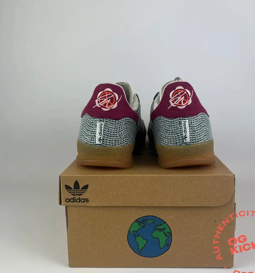 adidas Gazelle Indoor Sean Wotherspoon Hemp Green UK8