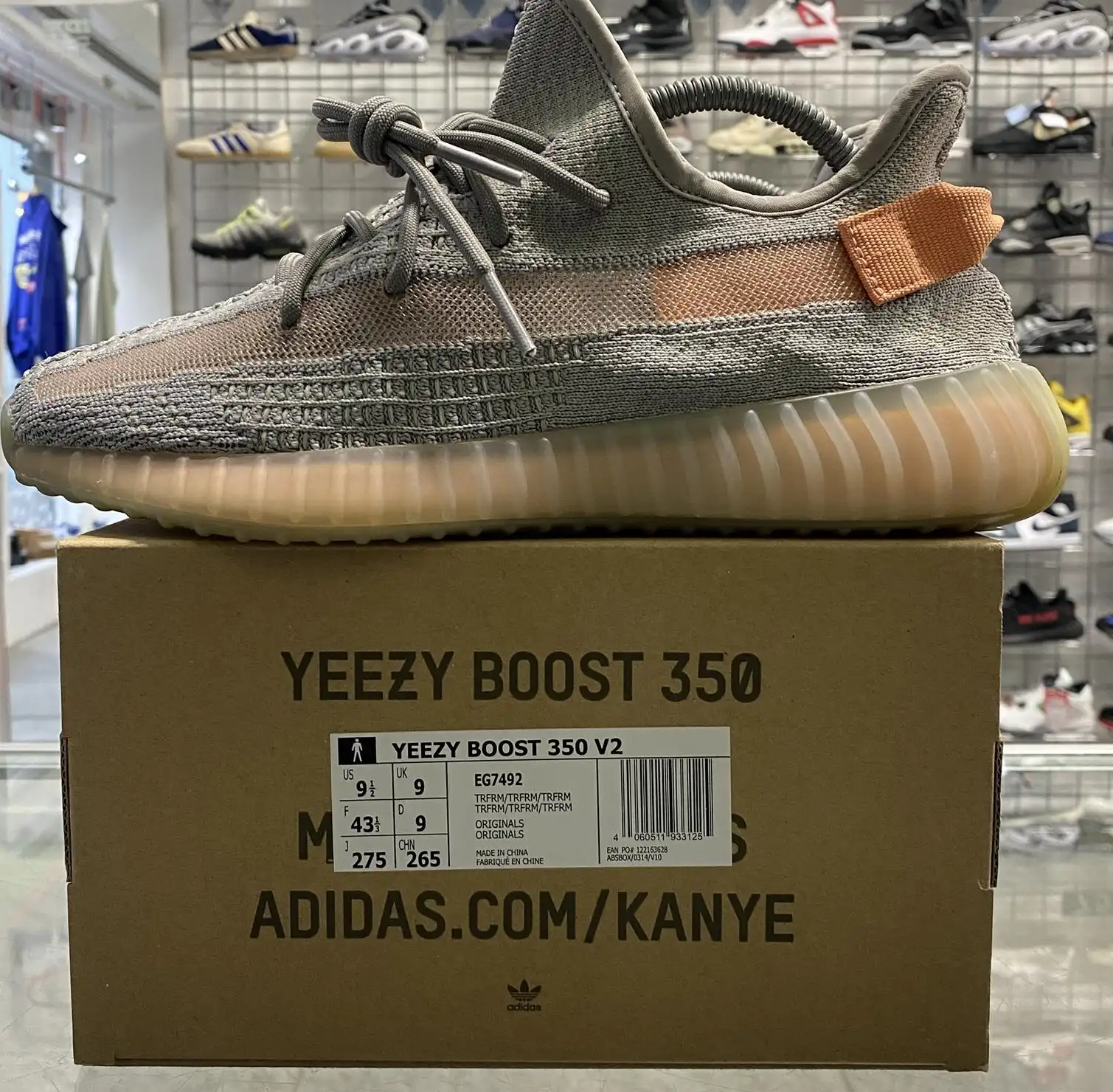 Yeezy Boost 350 V2 'True Form' UK9