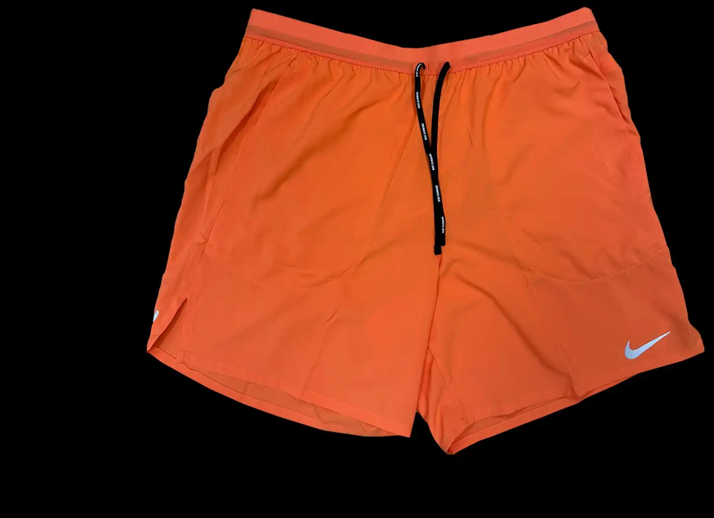 Nike Flex Stride Shorts Orange 7"