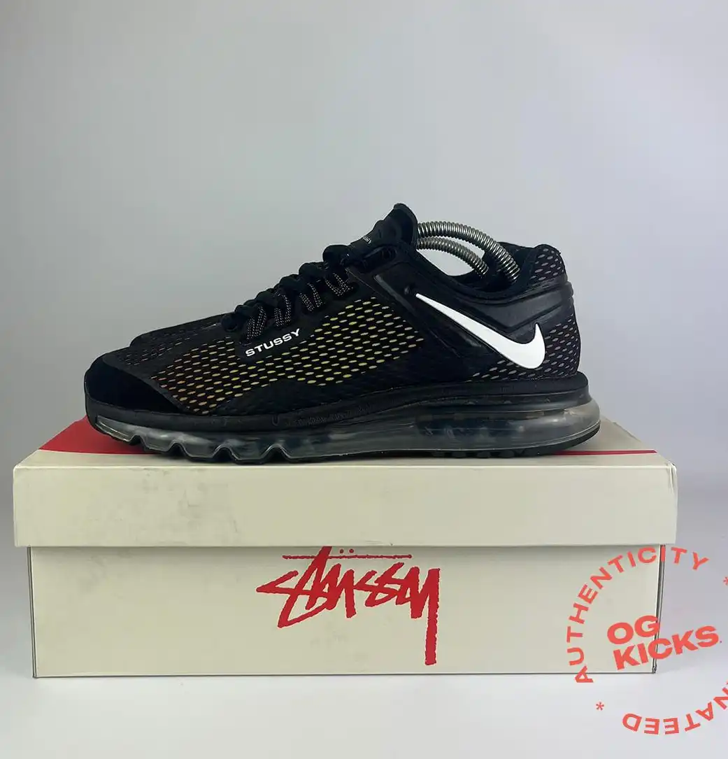 Nike Air Max 2013 Stussy Black UK8