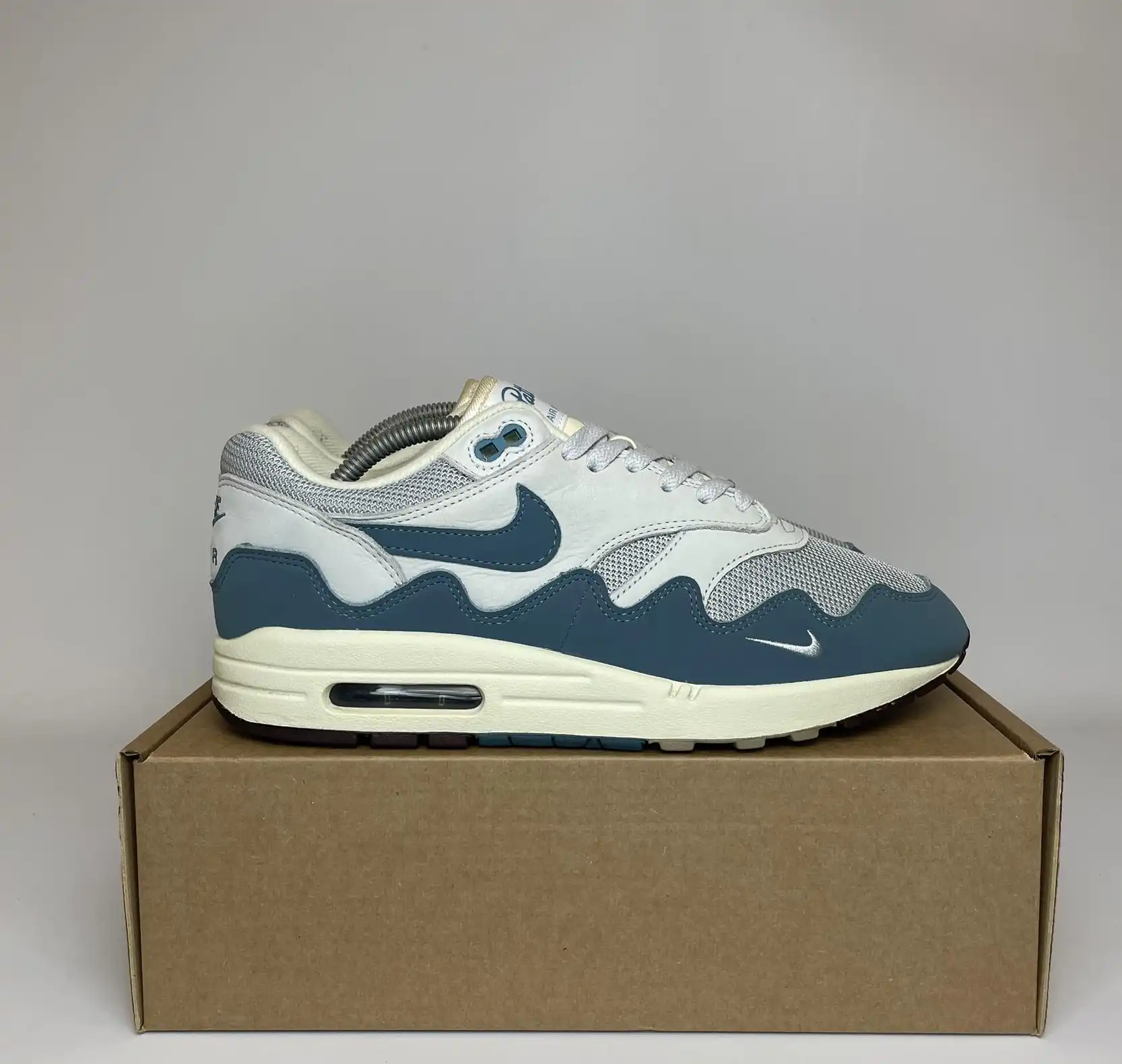 Nike Air Max 1 Patta Waves Noise Aqua (No Box) UK7.5
