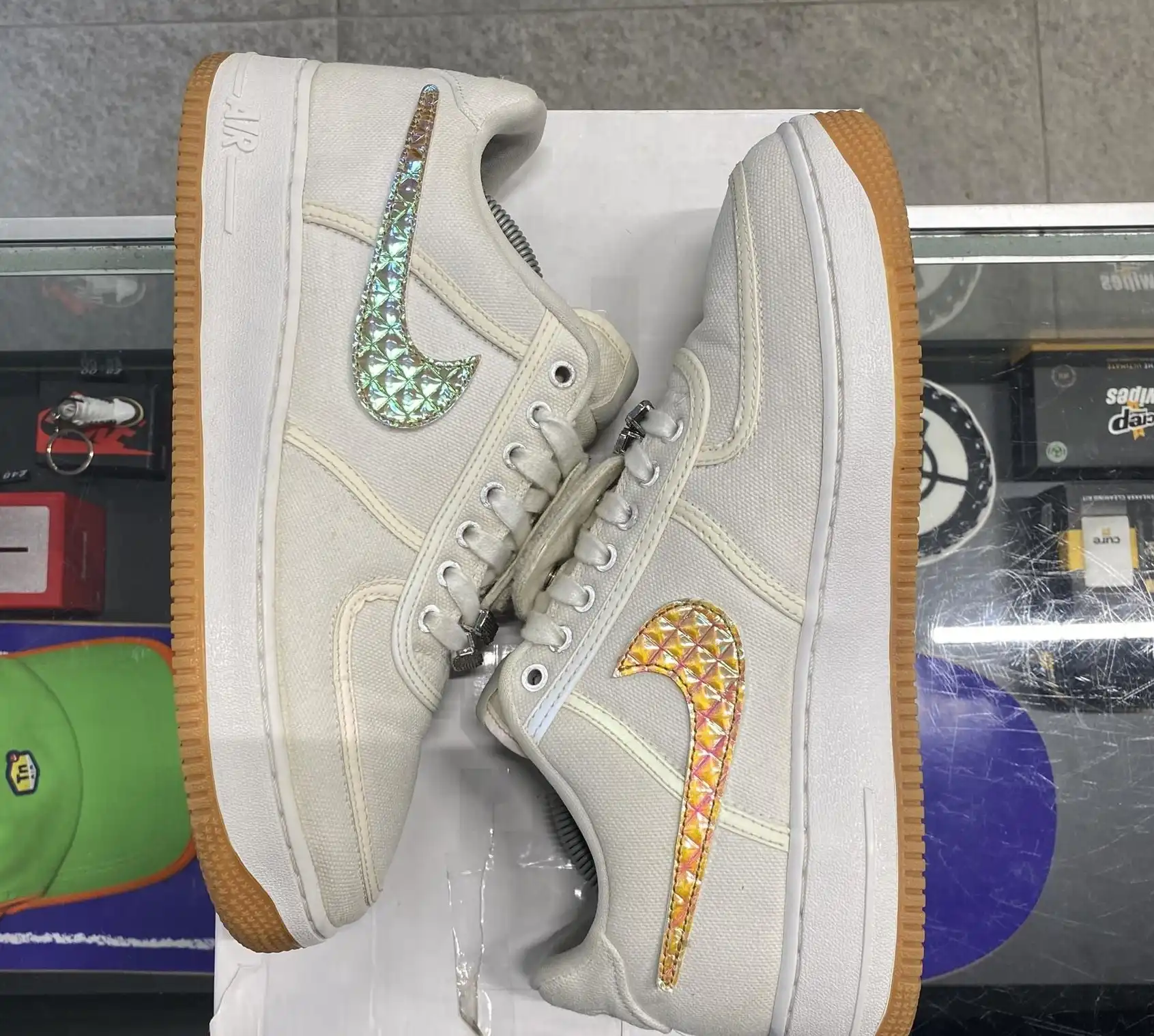 Nike Air Force 1 Low Travis Scott 'Sail' UK8.5