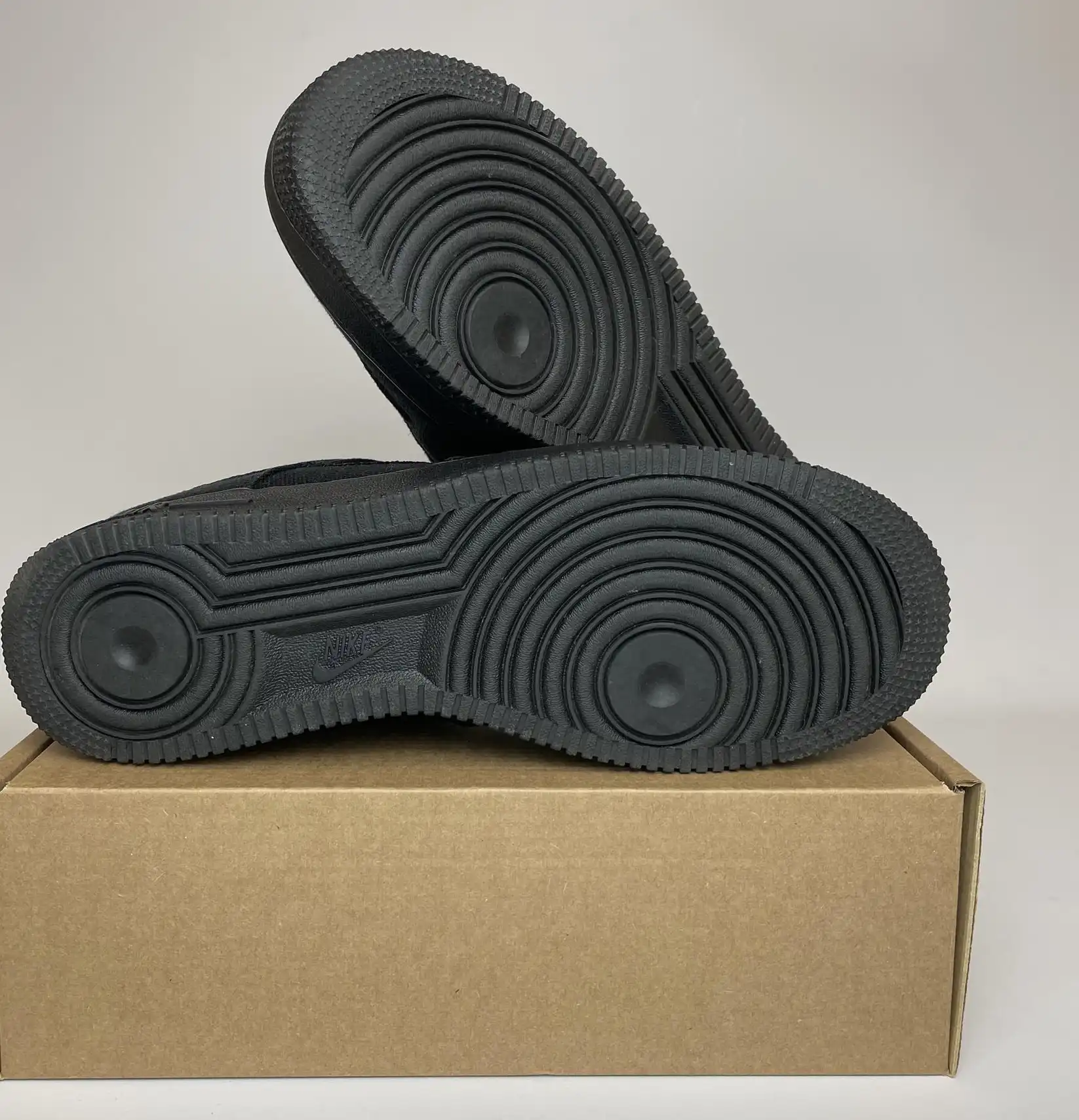 Nike Air Force 1 Low Stussy Black (No Box) UK10.5