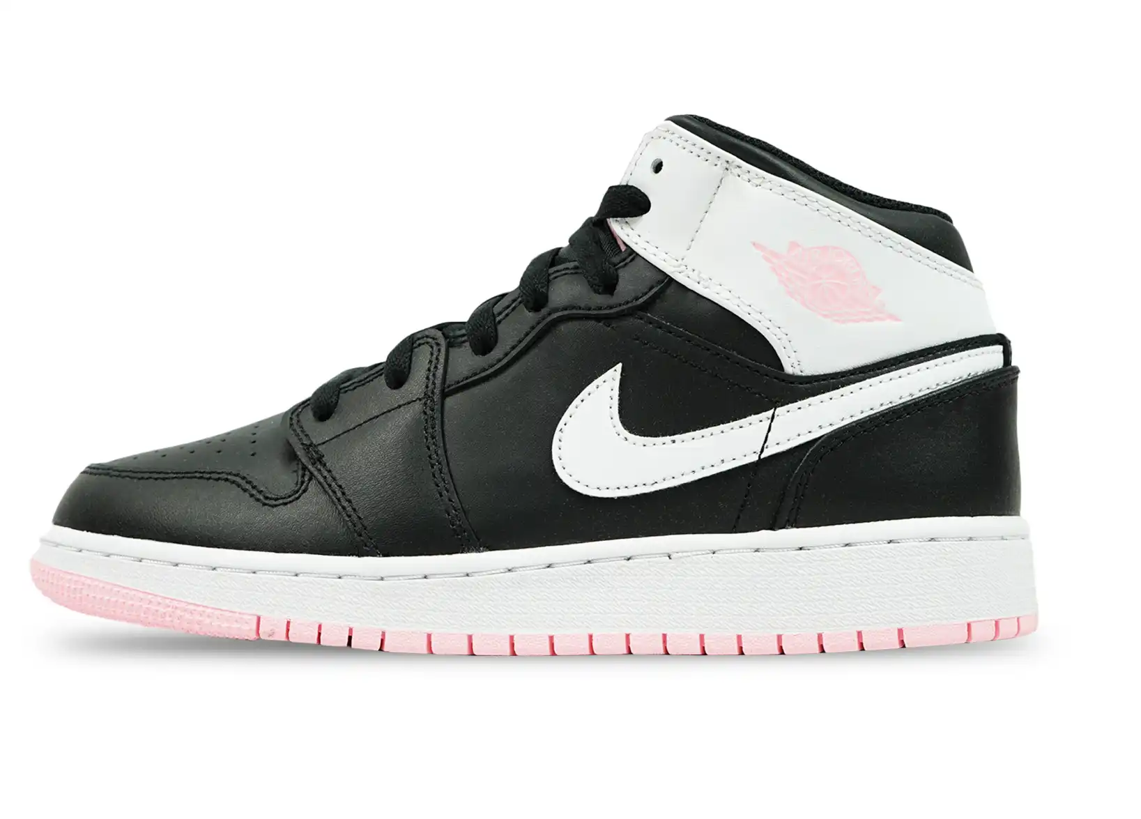 Air Jordan 1 Mid Arctic Pink Black GS
