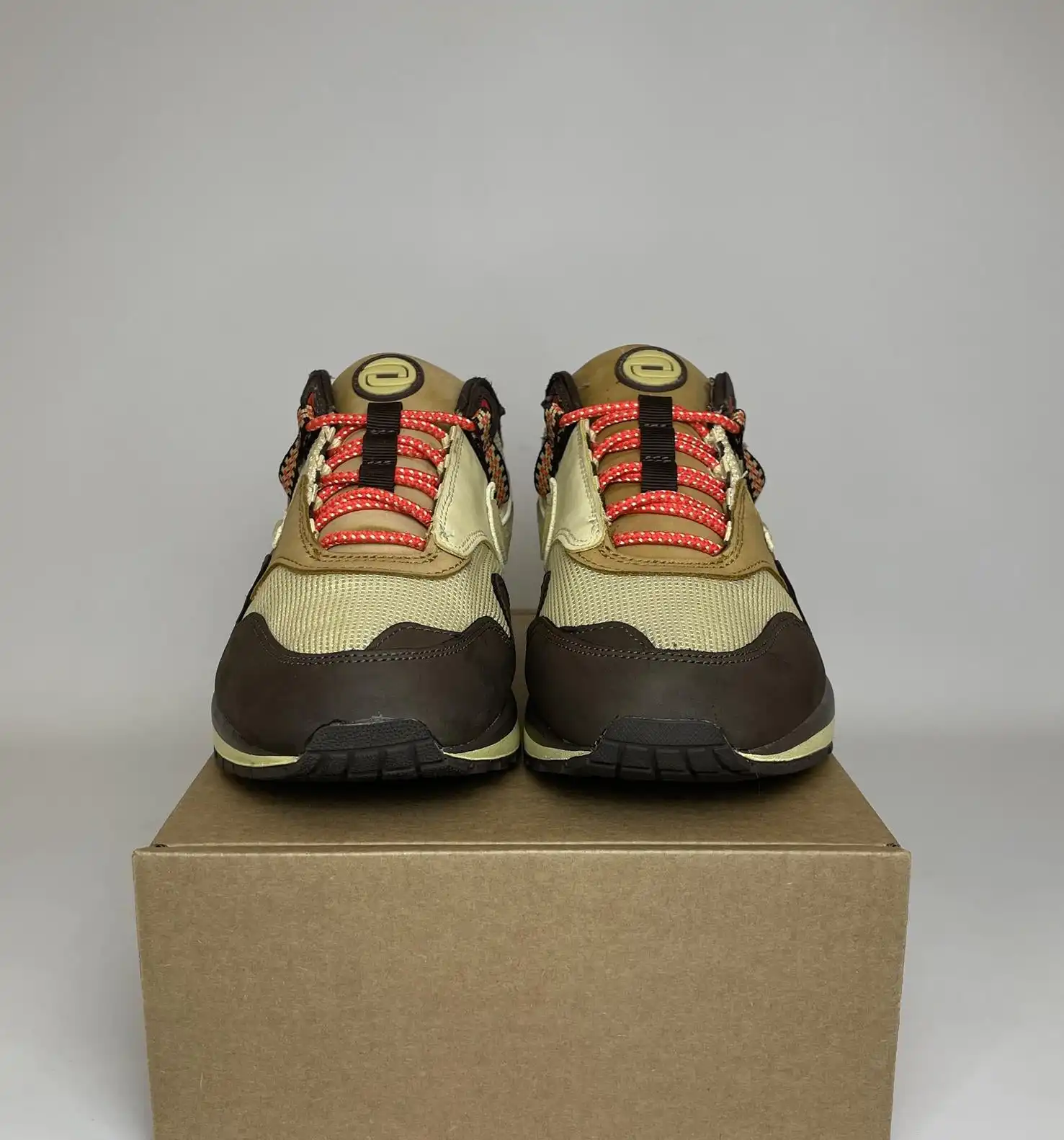 Nike Air Max 1 Travis Scott Cactus Jack Baroque Brown (No Box) UK8