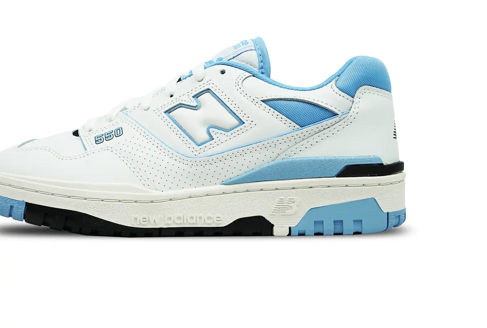 New Balance 550 UNC White University Blue