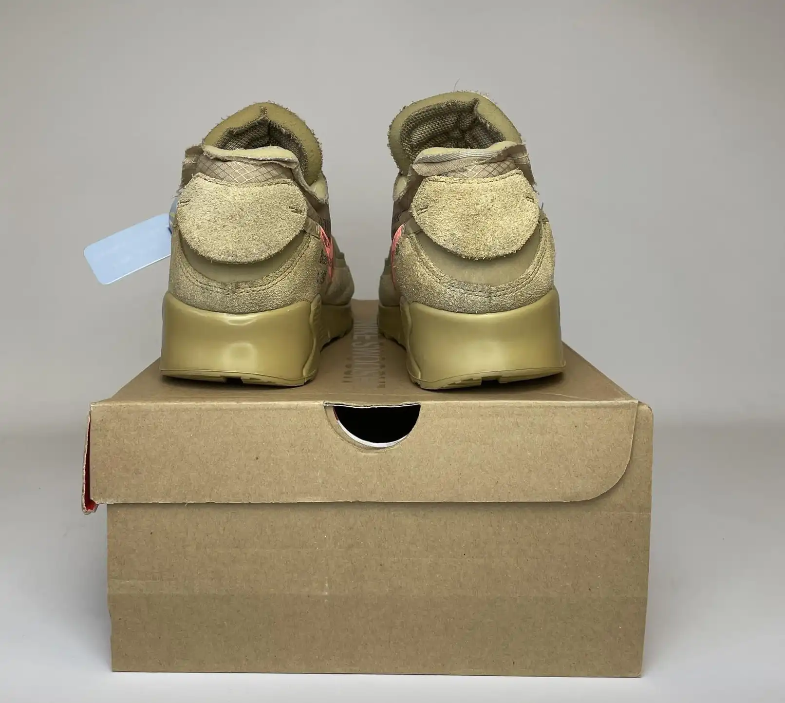 Nike Air Max 90 Off-White Desert Ore UK8.5
