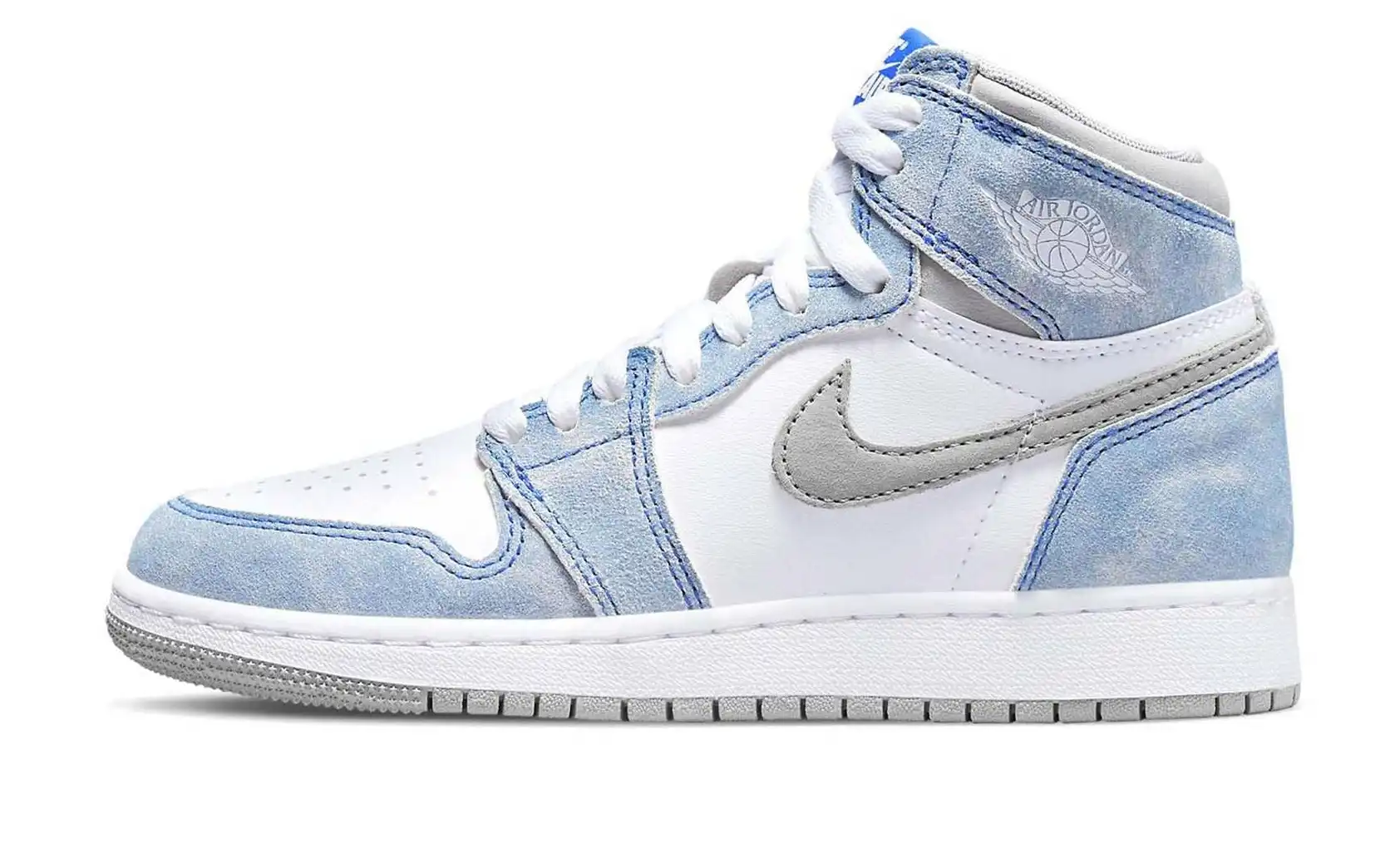 Air Jordan 1 Retro High Hyper Royal Smoke Grey GS