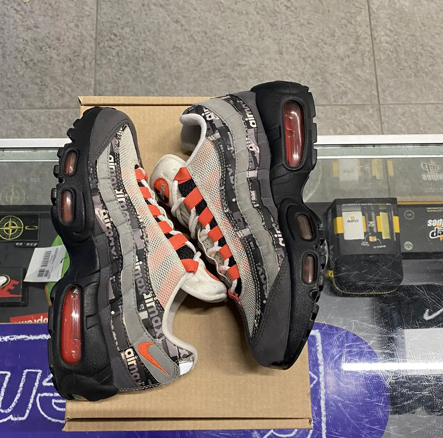 Nike Air Max 95 x Atmos 'We Love Nike' (Bright Crimson) UK3.5 (No Box)