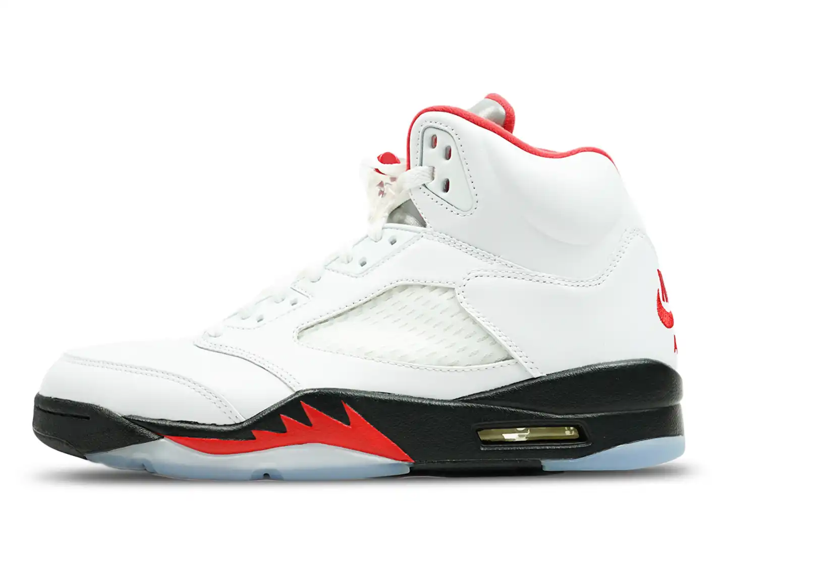 Air Jordan 5 Retro Fire Red Silver Tongue 2020