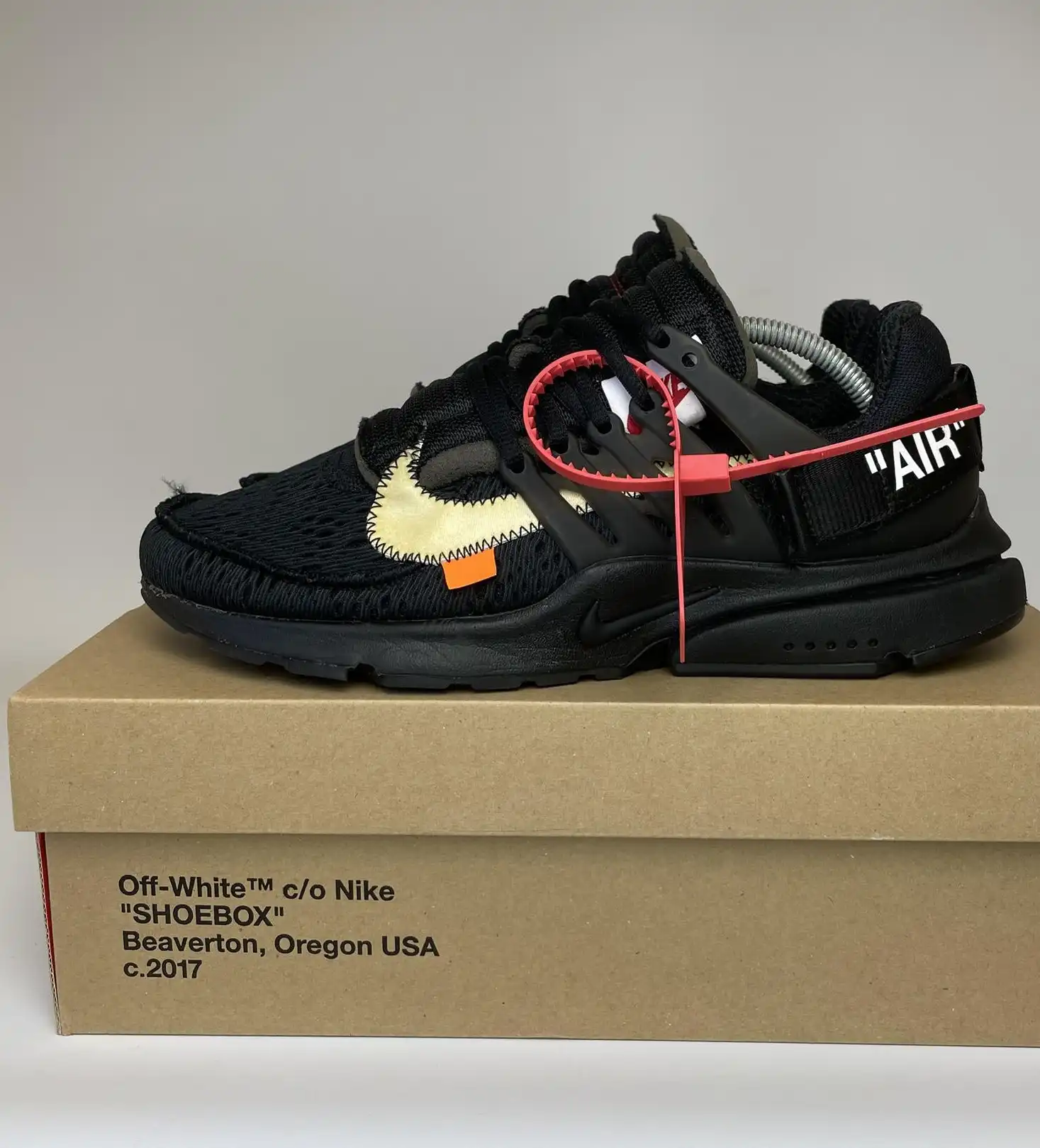 Nike Air Presto Off-White Black (2018) UK8