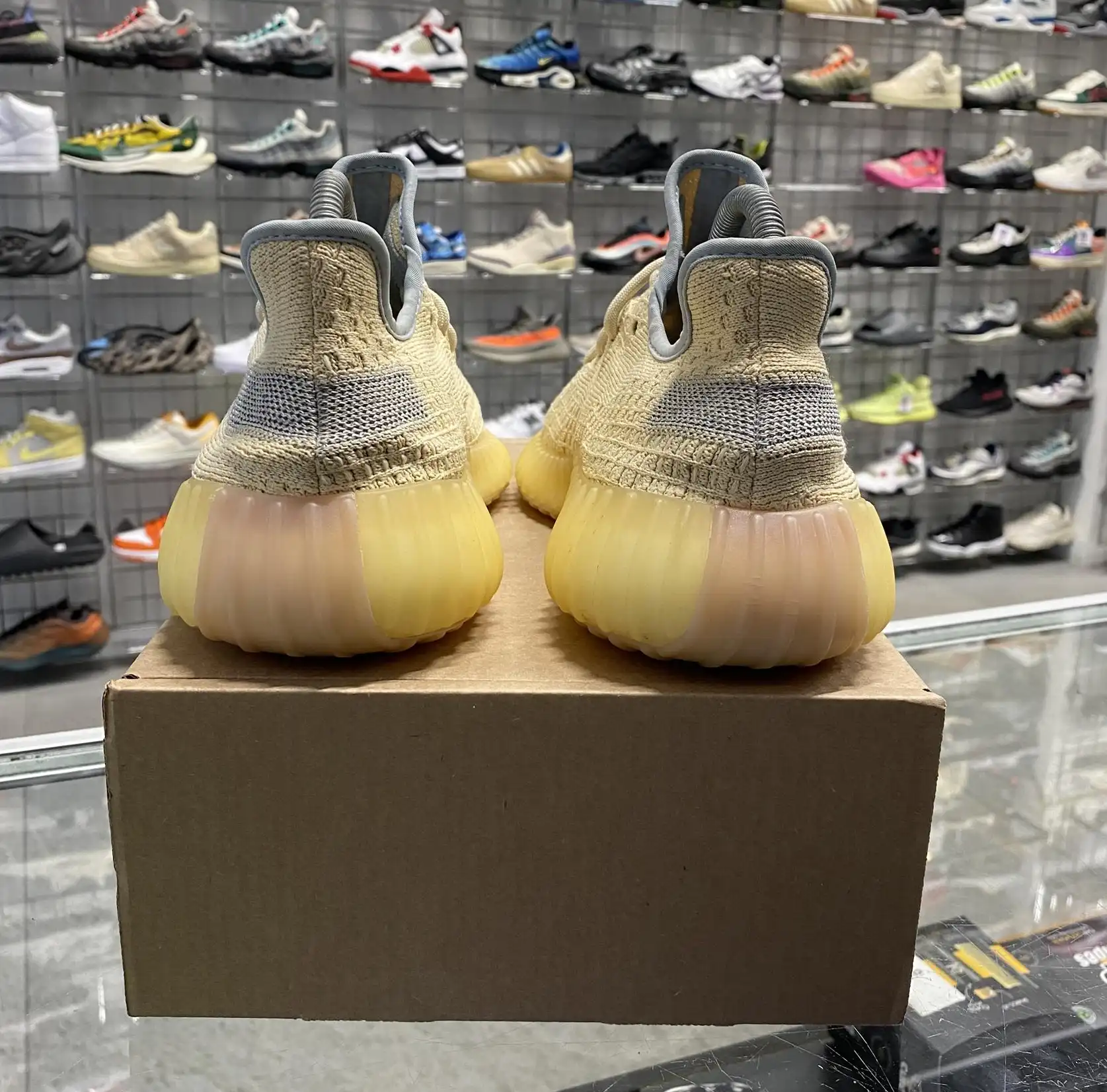 Adidas Yeezy Boost 350 V2 'Linen' UK6.5 (No Box)