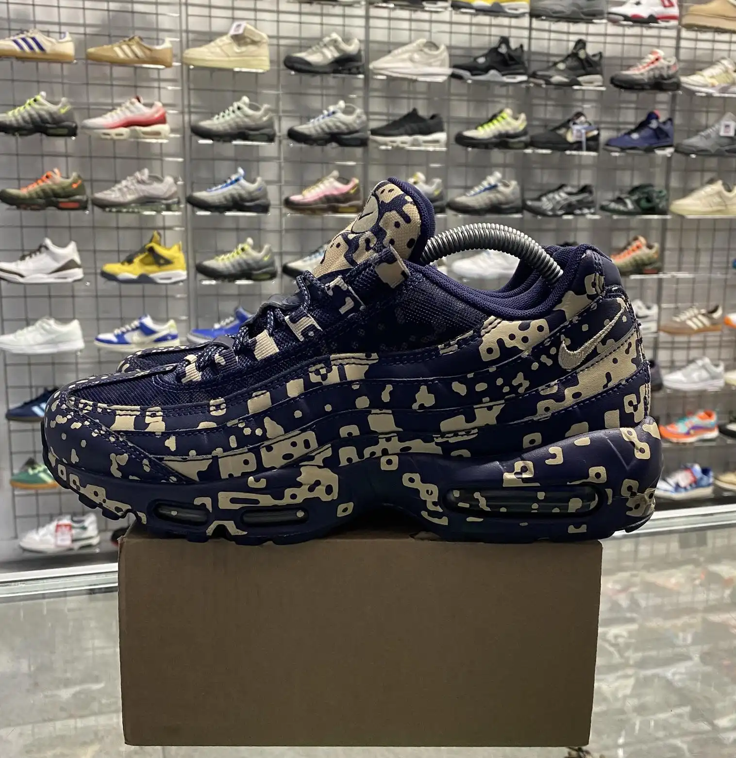 Nike Air Max 95 Cav Empt 'Blackened Blue' UK8 (No Box)