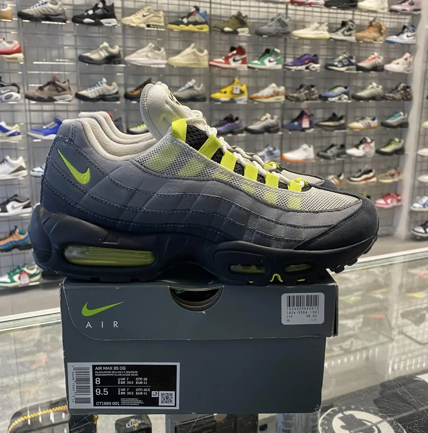 Nike Air Max 95 OG 'Neon' (2020) UK7