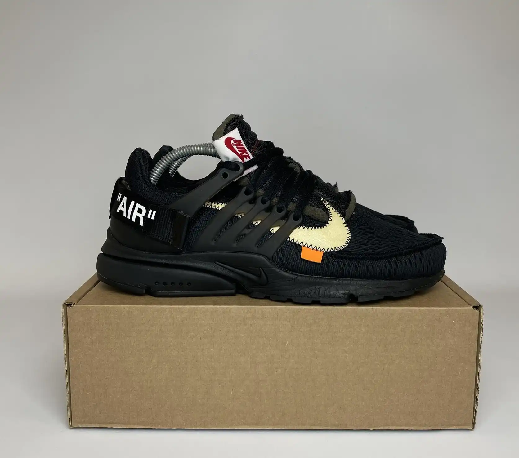 Nike Air Presto Off-White Black (2018) (No Box) UK7
