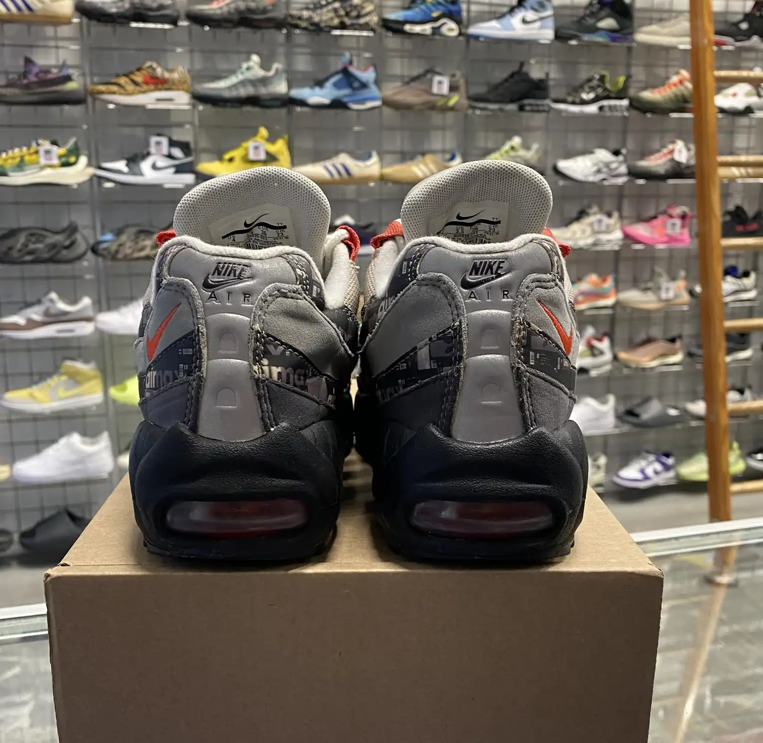 Nike Air Max 95 x Atmos 'We Love Nike' (Bright Crimson) UK3.5 (No Box)
