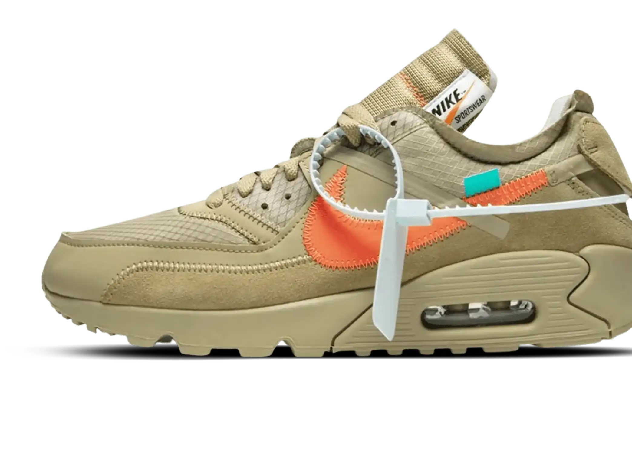 Off-White x Nike Air Max 90 Desert Ore