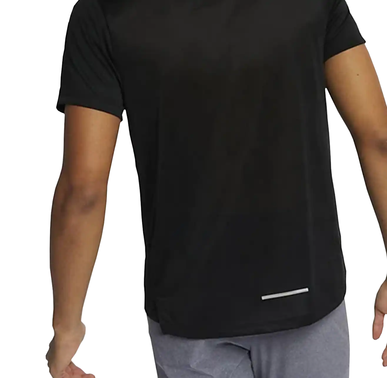 Nike Miler 1.0 Dri-Fit Black T Shirt
