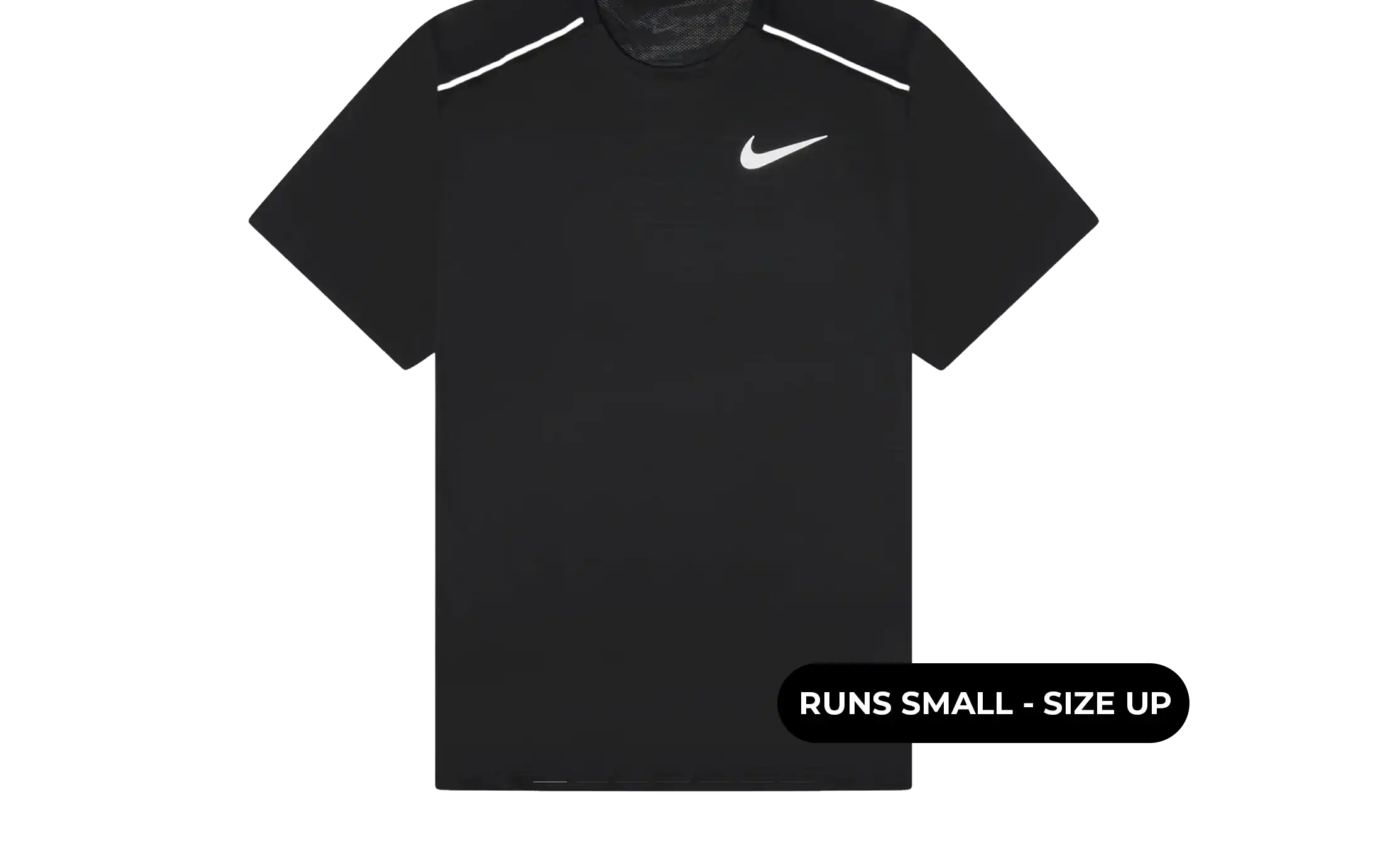 Nike Miler 1.0 Dri-Fit Black T Shirt