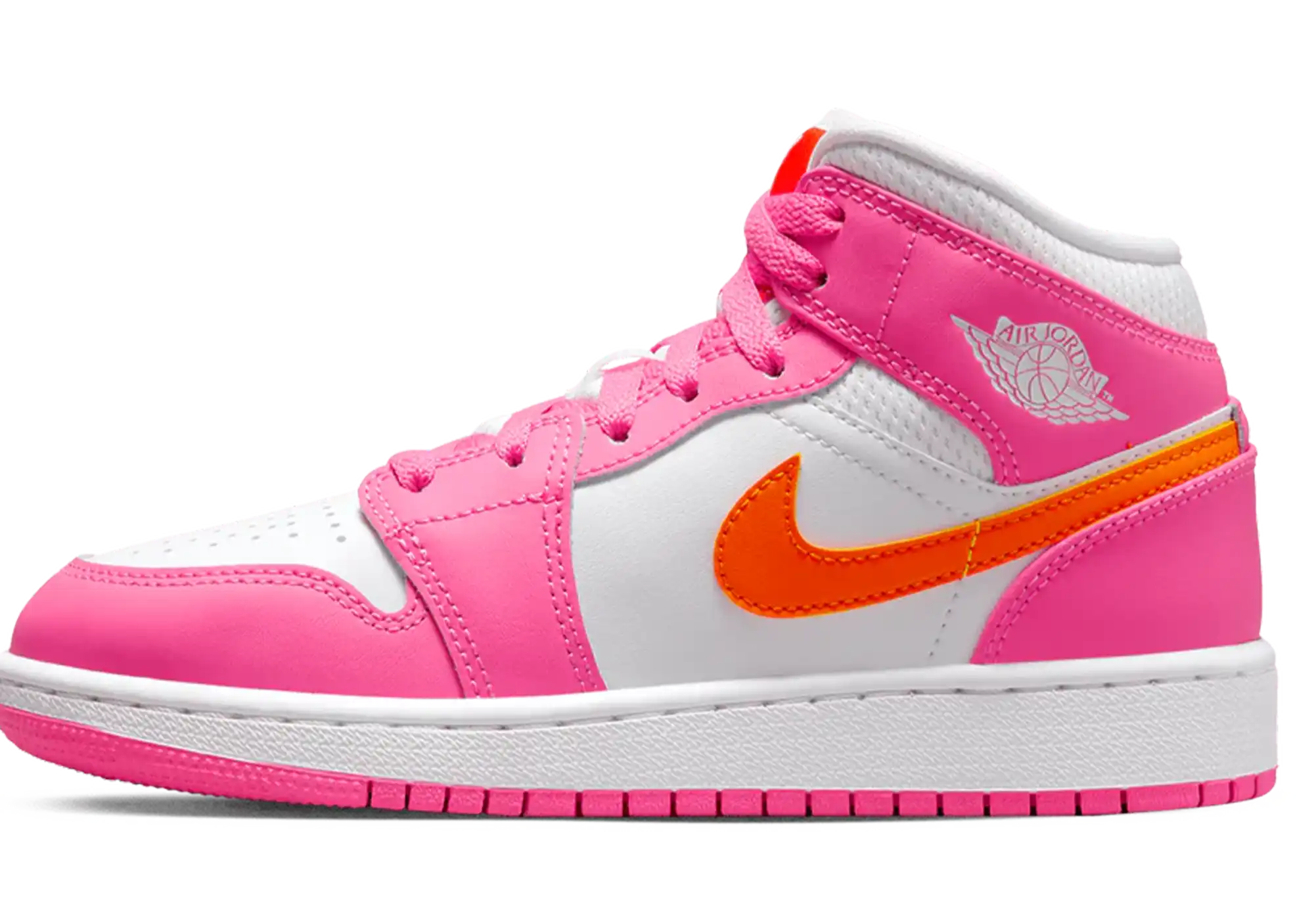 Air Jordan 1 Mid GS 'Pinksicle Orange'