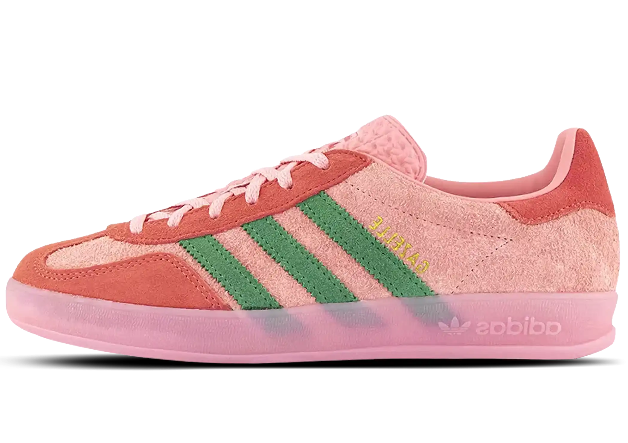adidas Gazelle Indoor Semi Pink Spark Preloved Scarlet W