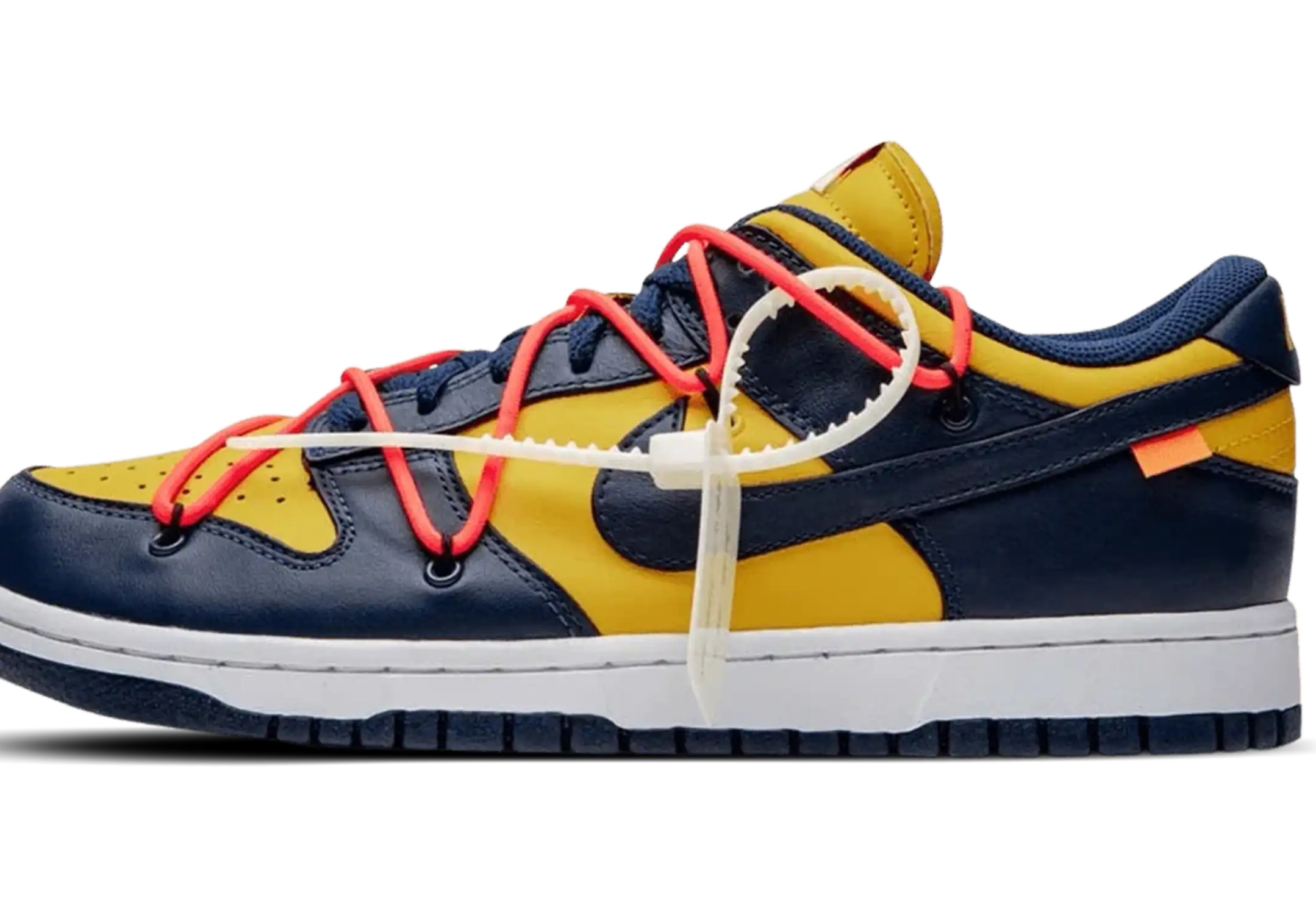 OFF-WHITE x Nike Dunk Low 'University Gold'