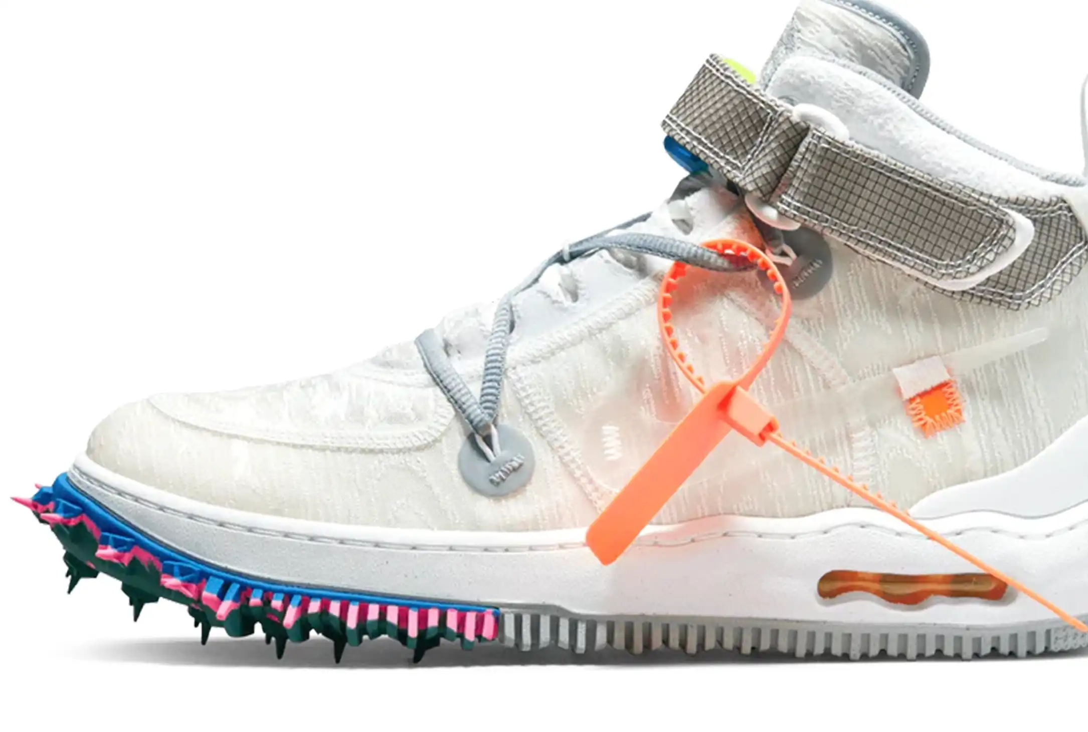 Off-White x Nike Air Force 1 Mid White
