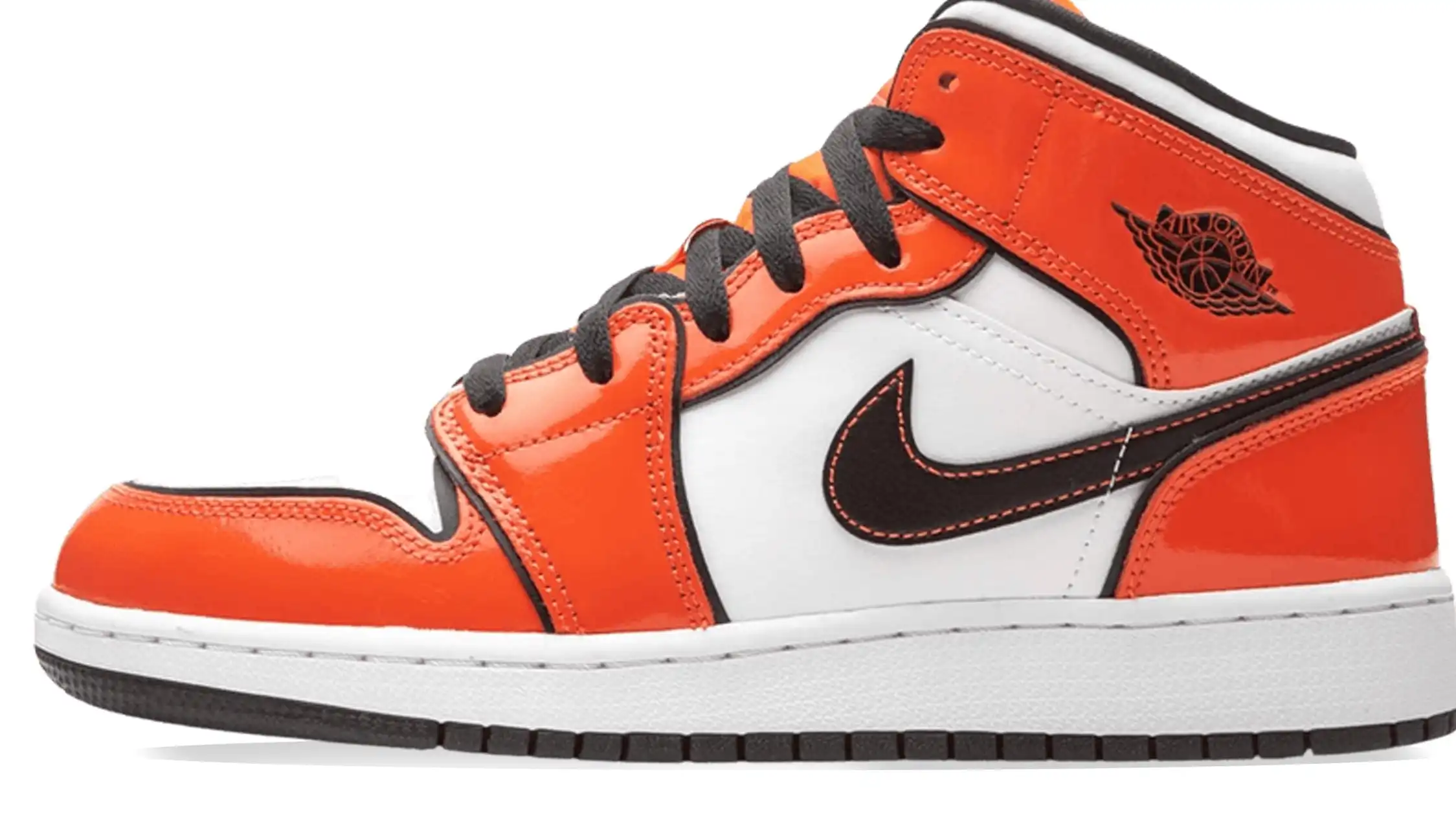 Air Jordan 1 Mid SE GS Turf Orange