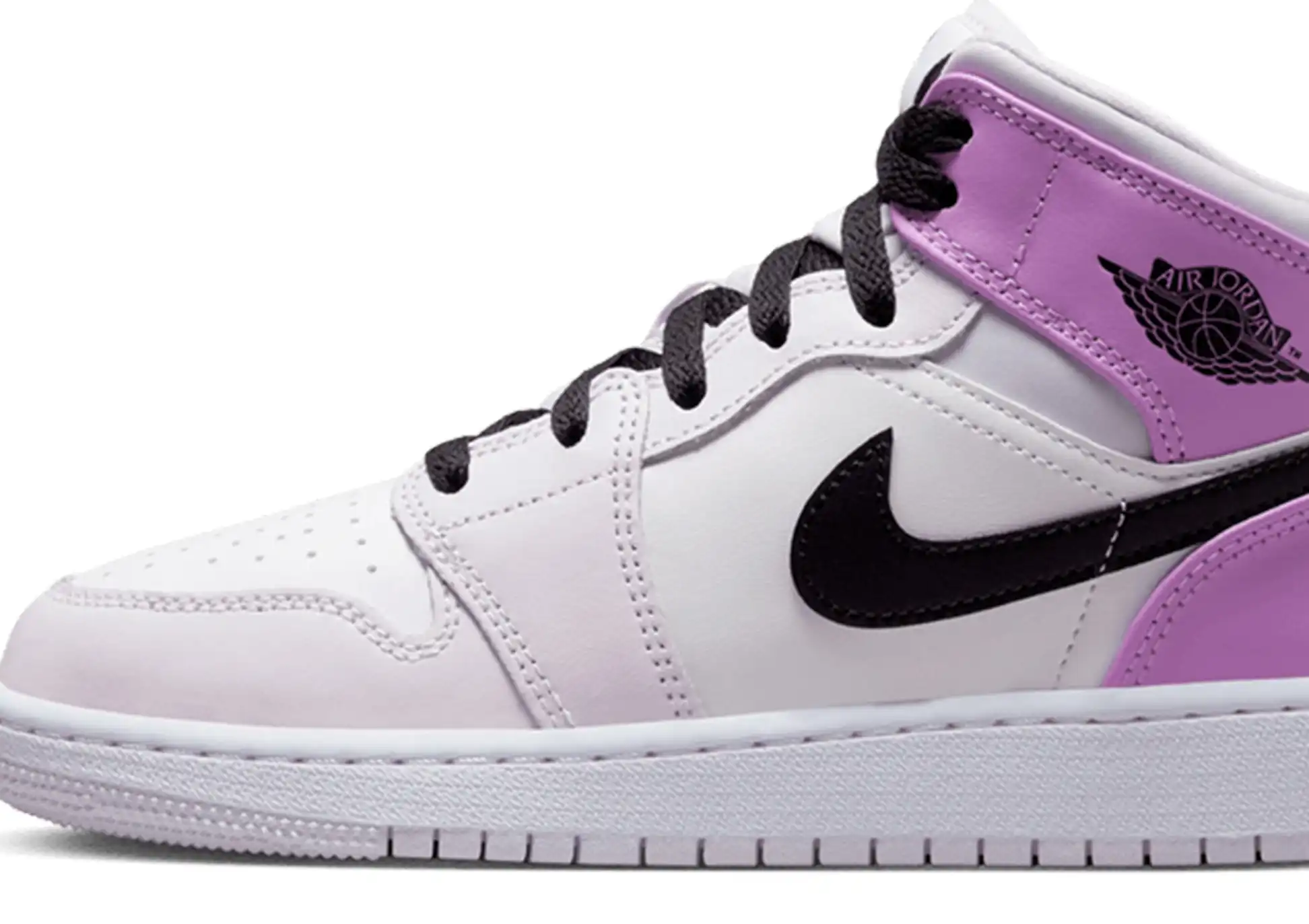 Air Jordan 1 Mid GS Barely Grape