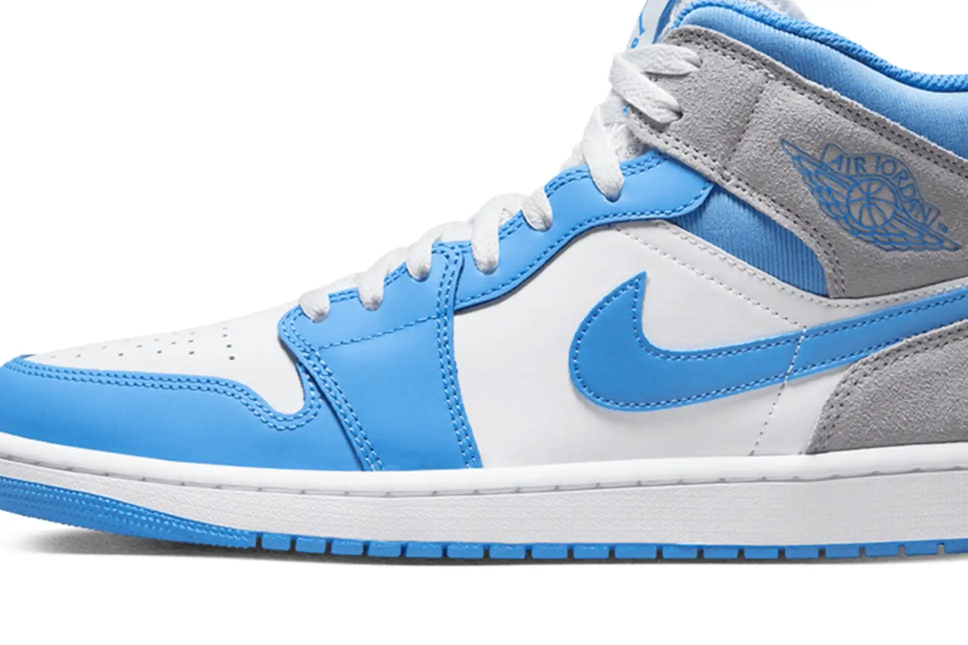 Air Jordan 1 Mid University Blue Grey