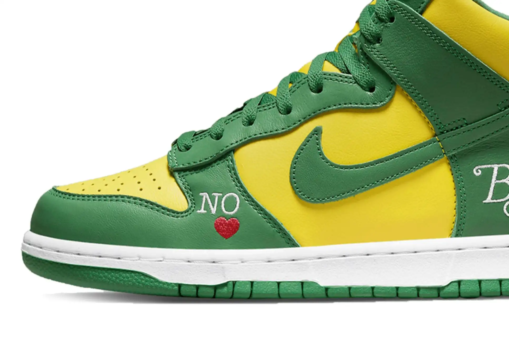 Supreme x Nike Dunk High SB By Any Means - Brazil