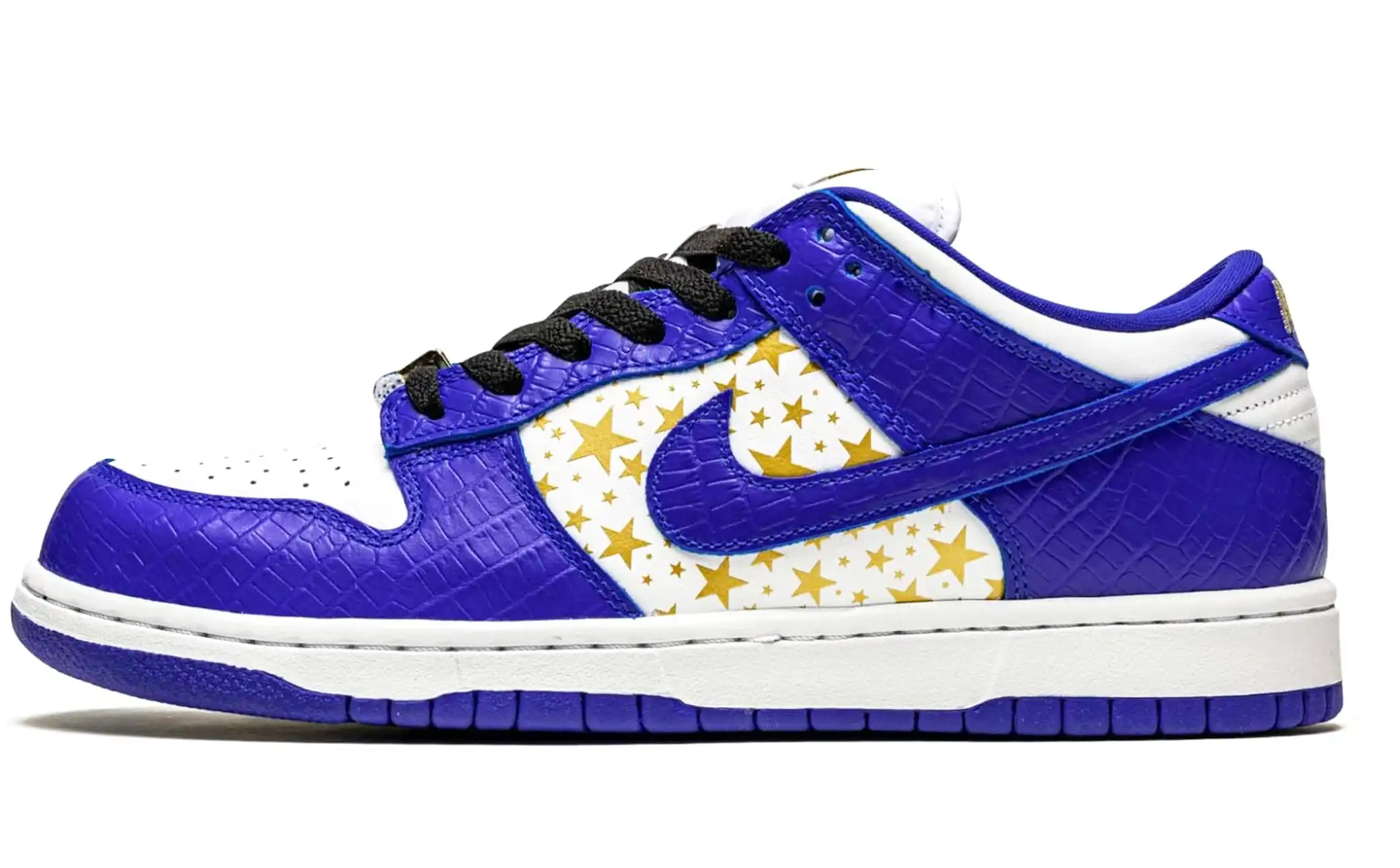 Nike SB Dunk Low Supreme Stars Hyper Royal 2021