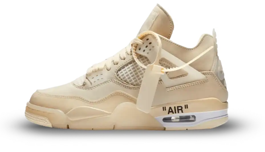 Off-White x Air Jordan 4 SP 'Sail' W