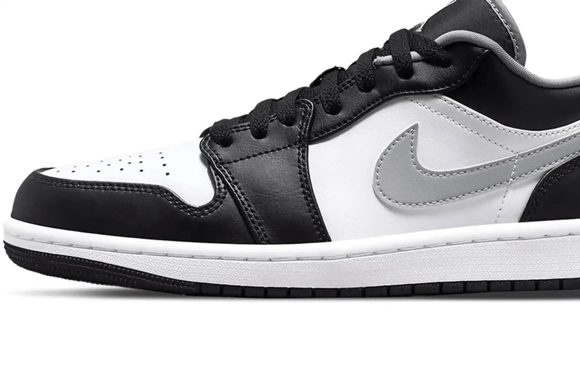 Air Jordan 1 Low Black Particle Grey