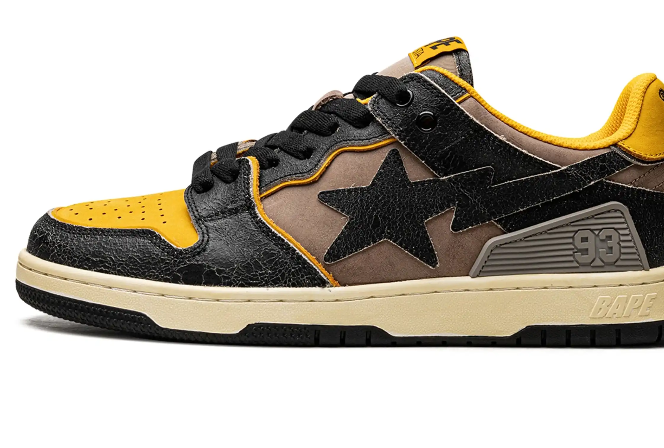 A Bathing Ape SK8 STA #3 M2 Yellow