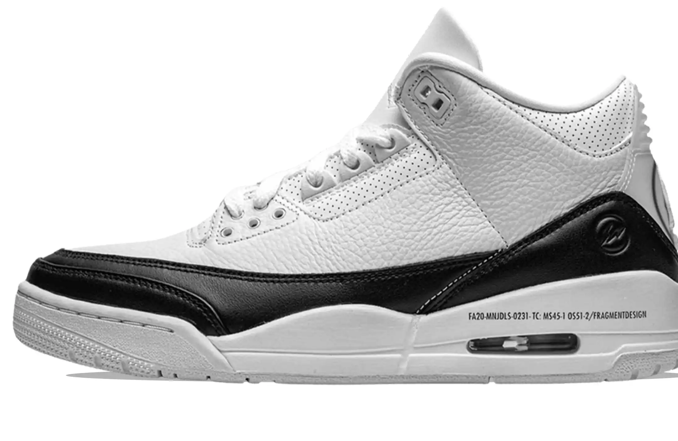 Air Jordan 3 Retro x Fragment Design SP White