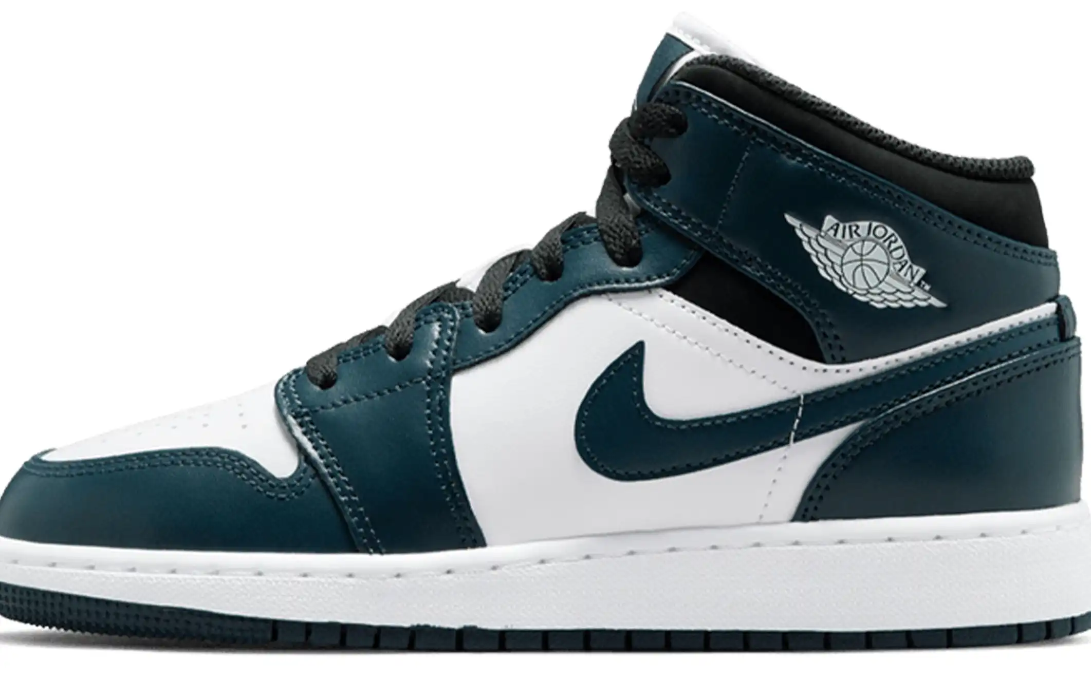Air Jordan 1 Mid Dark Teal GS