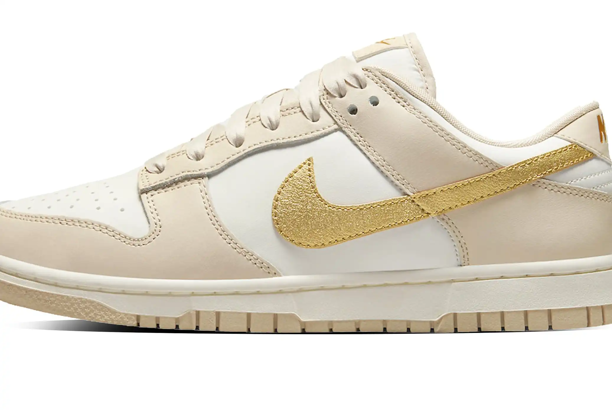 Nike Dunk Low Phantom Metallic Gold