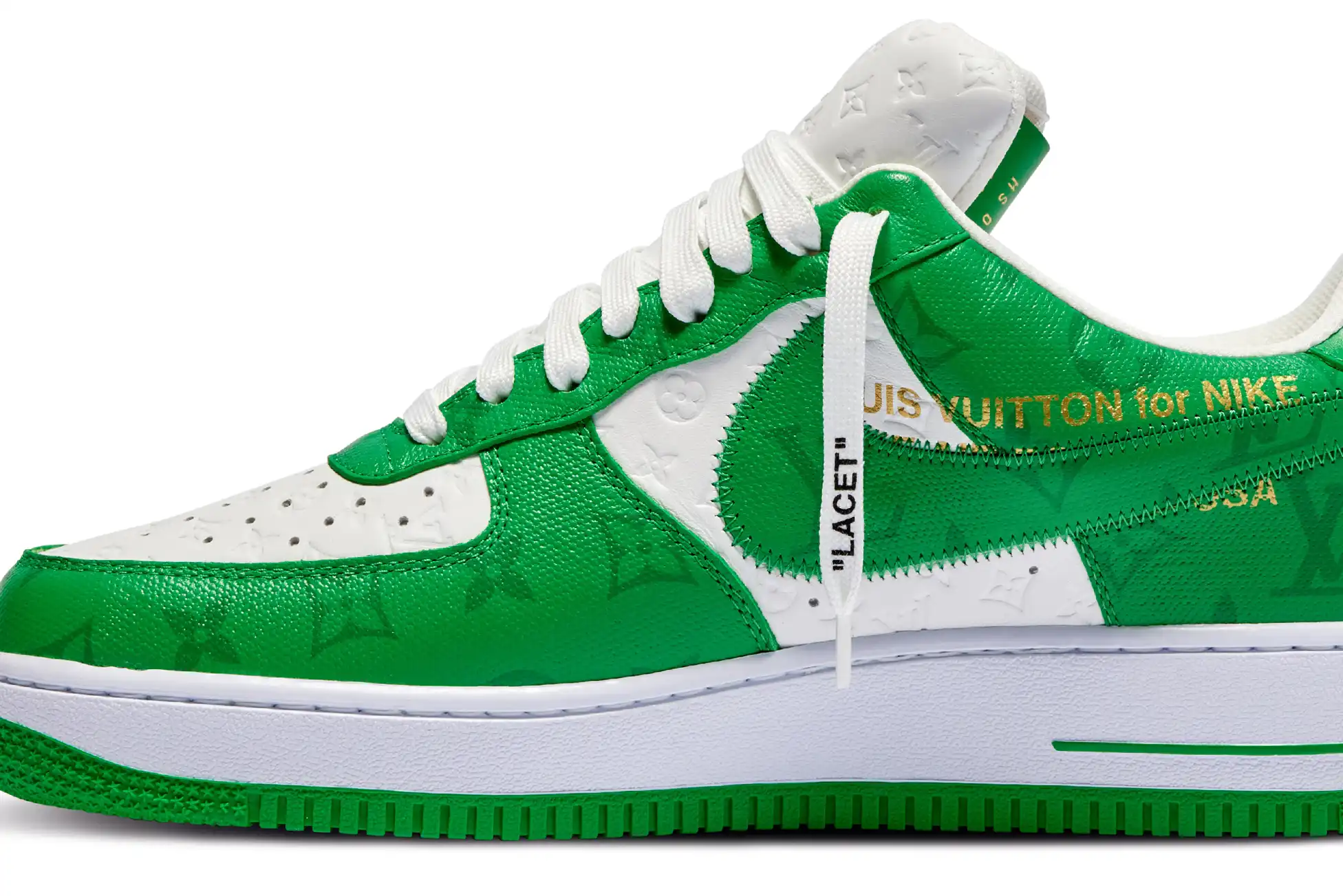 Louis Vuitton Nike Air Force 1 Low Green