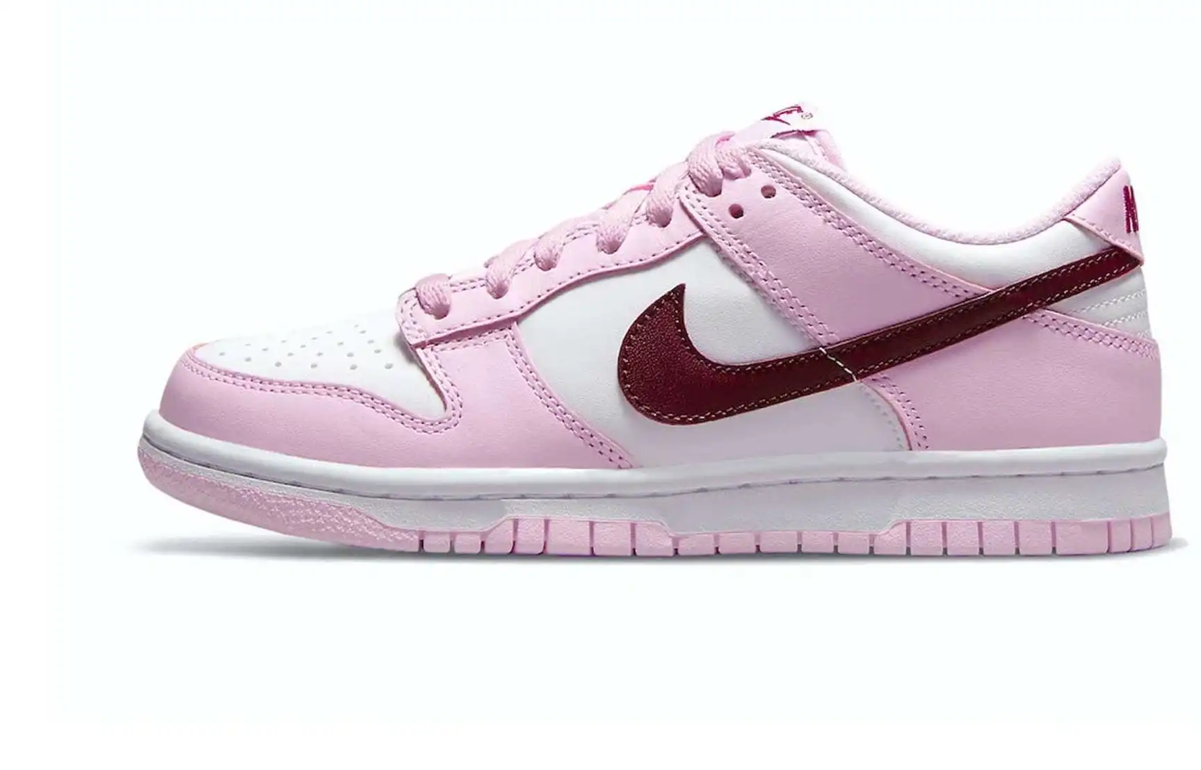 Nike Dunk Low Pink Foam Red White GS