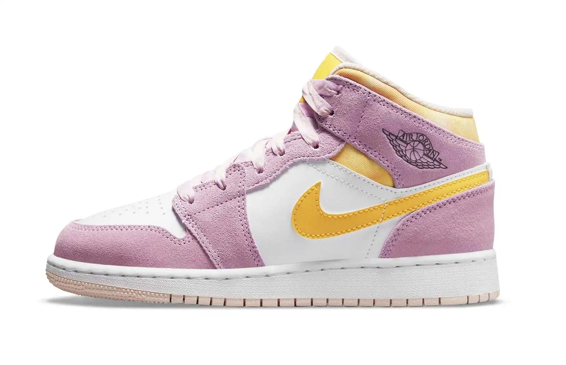 Air Jordan 1 Mid SE Arctic Pink GS