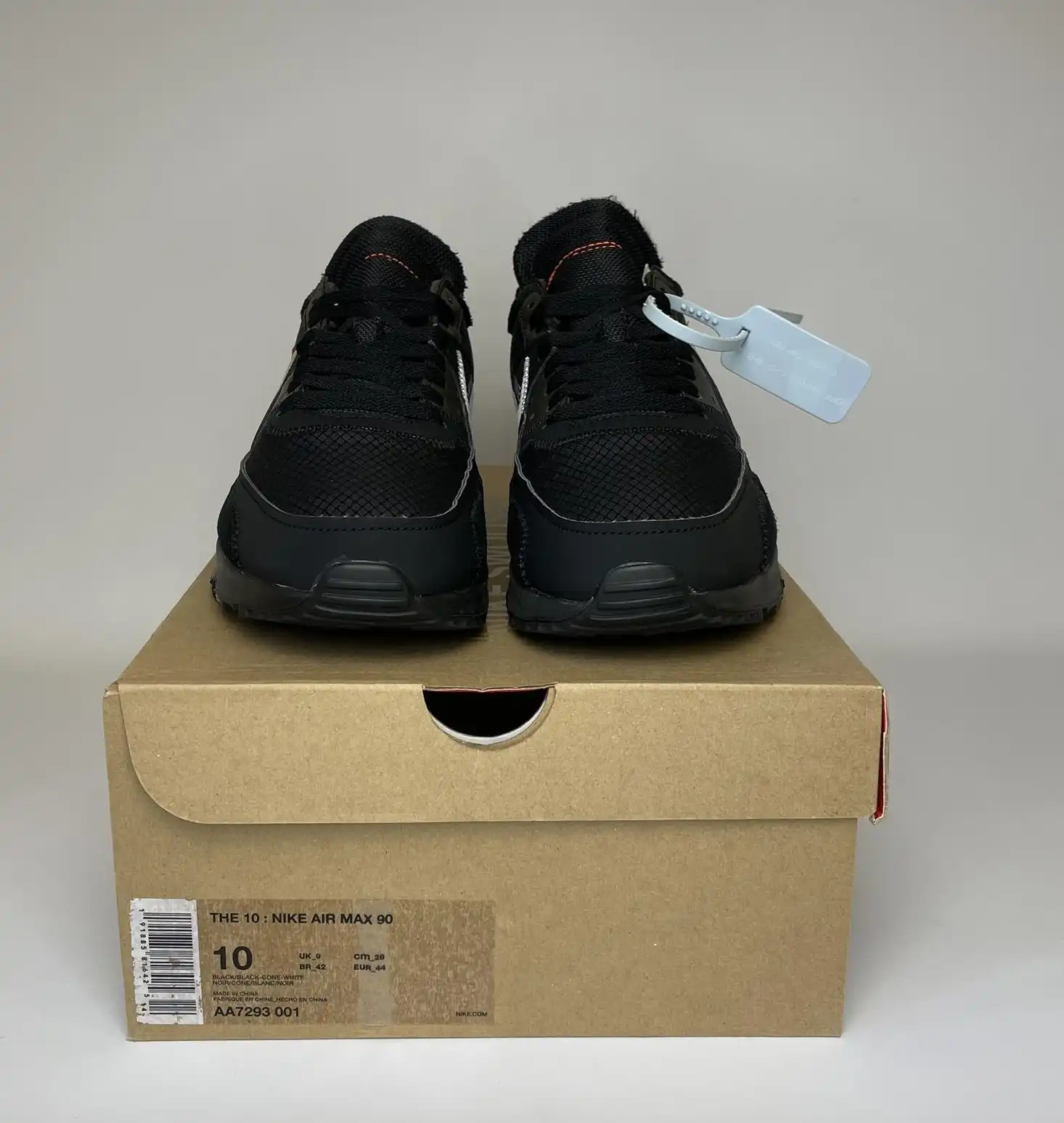 Nike Air Max 90 Off-White Black UK9
