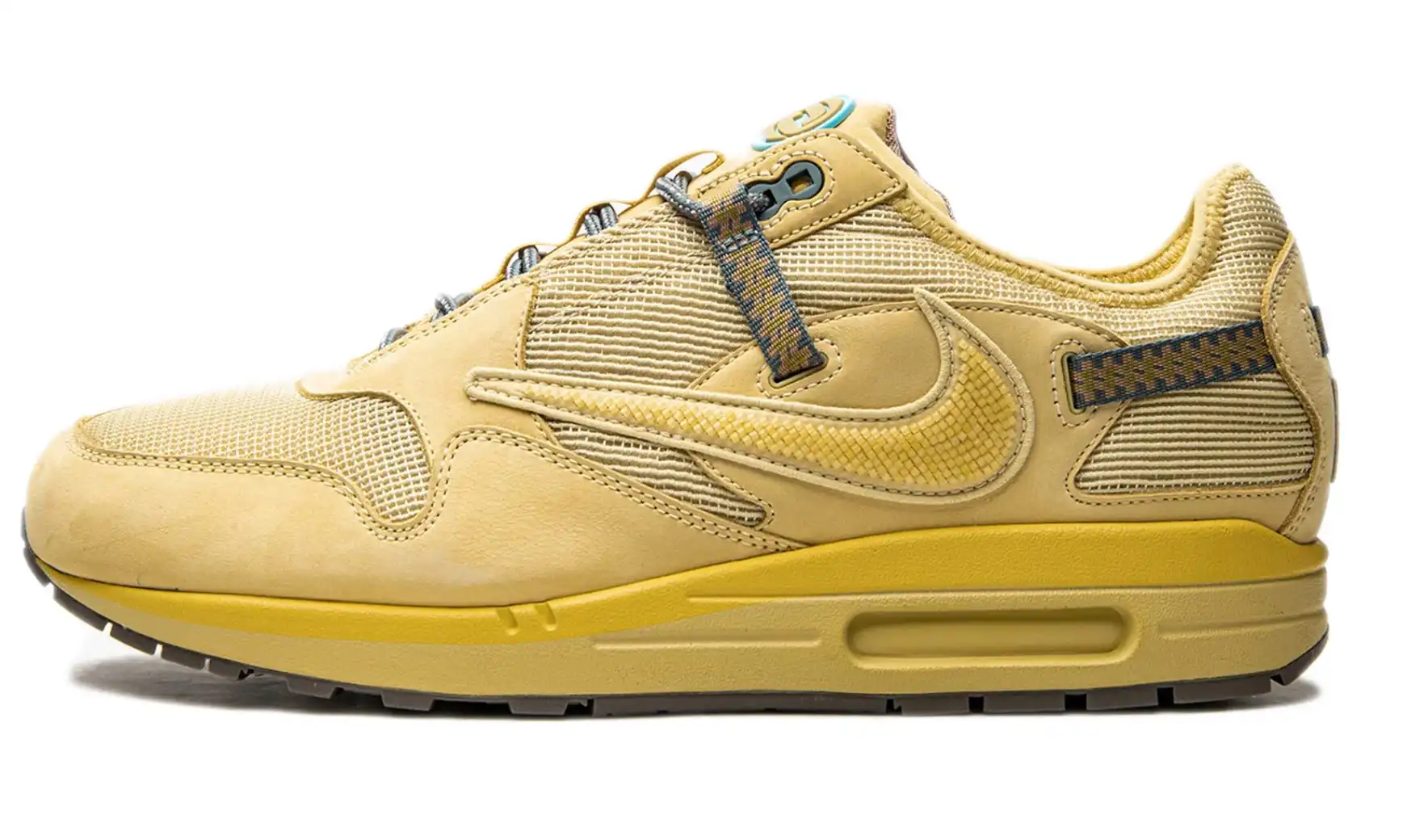 Nike Air Max 1 Travis Scott Cactus Jack Saturn Gold