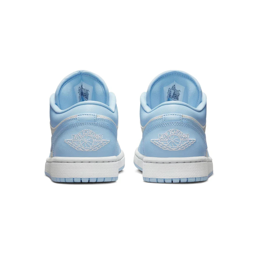 Air Jordan 1 Low Aluminum 'Ice Blue'
