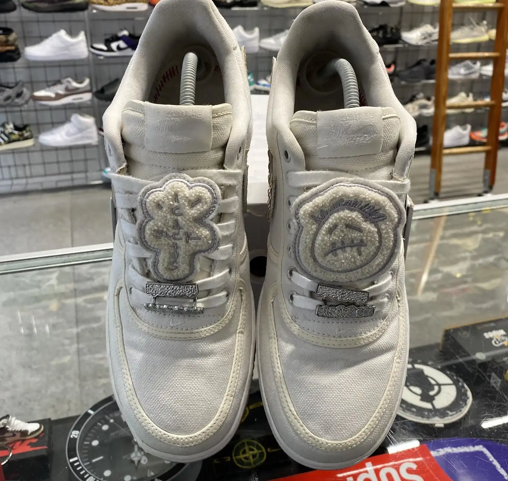 Nike Air Force 1 Low Travis Scott 'Sail' UK8.5