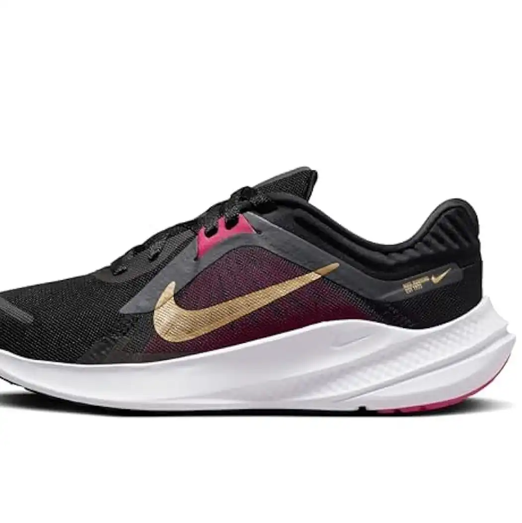Nike Quest 5 Black Metallic Gold W