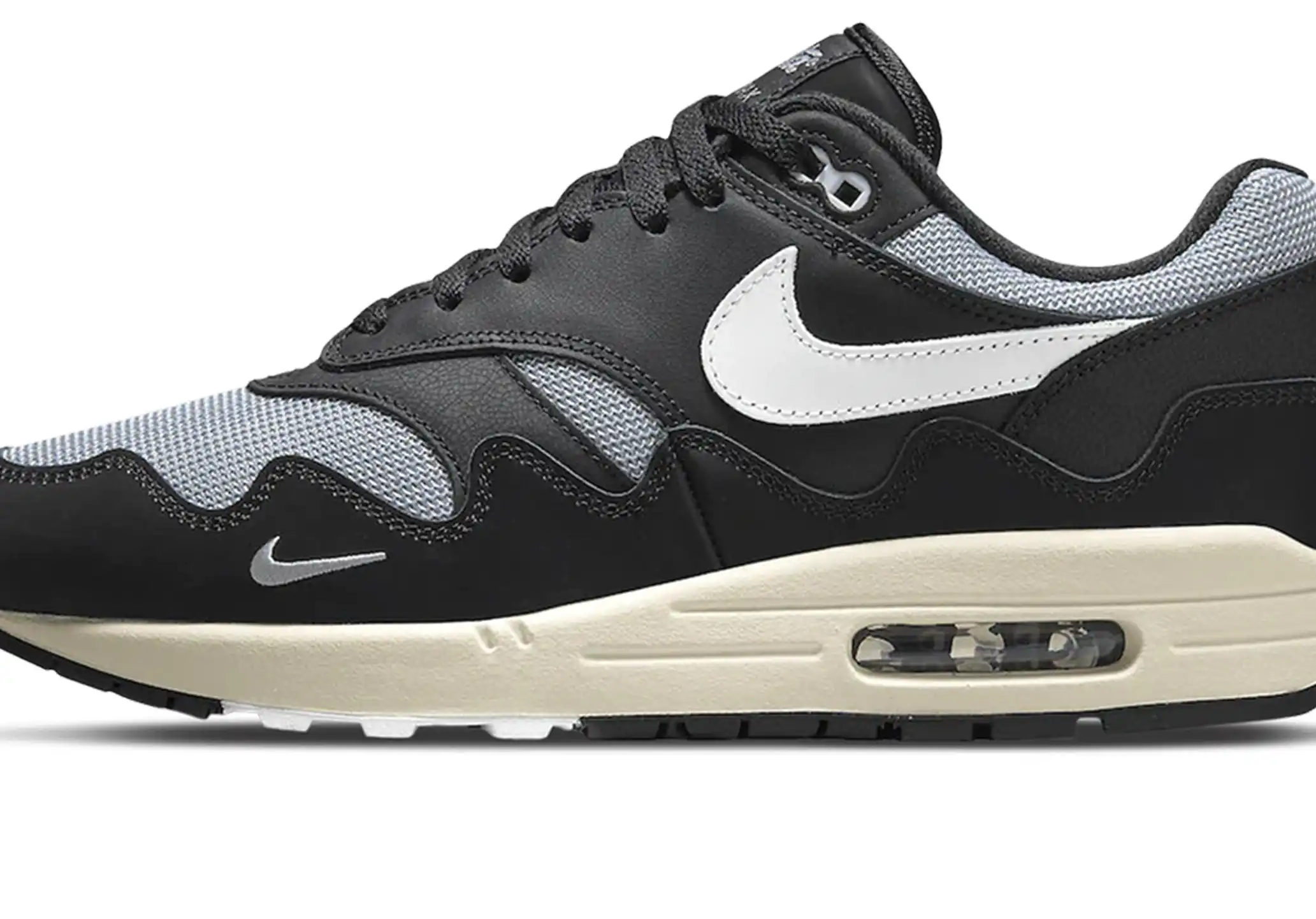 Nike Air Max 1 Patta Waves Black (with Bracelet)