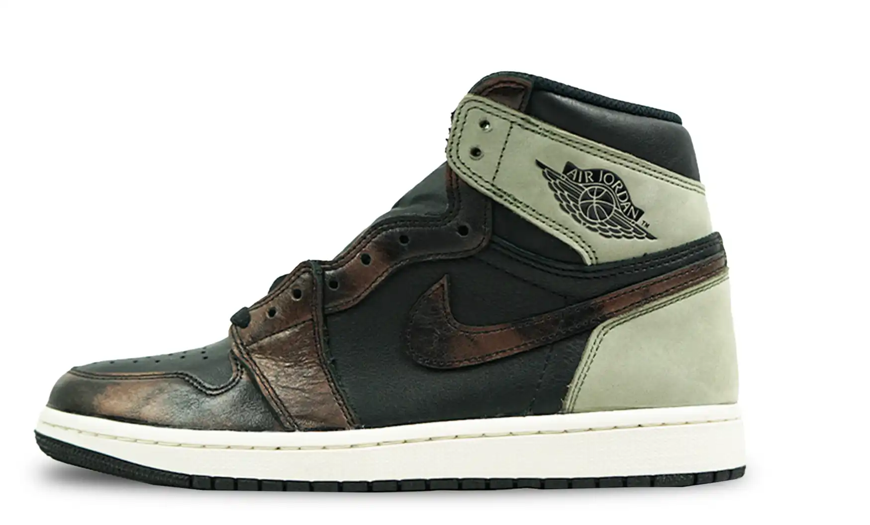 Air Jordan 1 Retro High Light Army Rust Shadow Patina