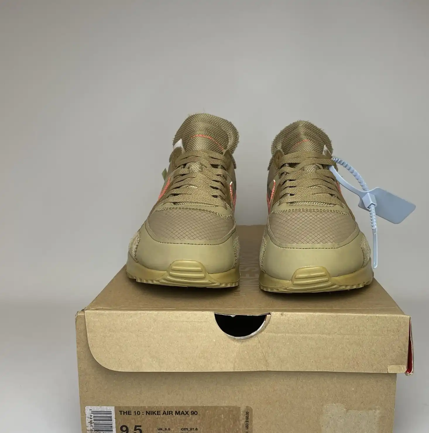 Nike Air Max 90 Off-White Desert Ore UK8.5